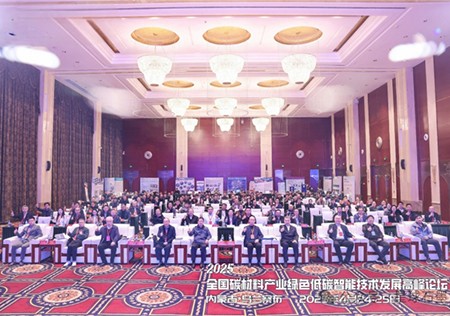 绿色低碳 数字智能丨内蒙古必发365新材料科技有限公司参加2025年全国碳材料产业高峰论坛